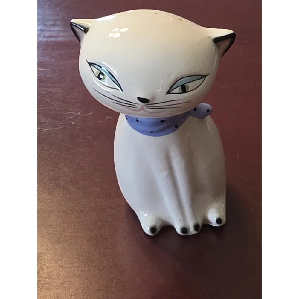 Vintage 1958 Holt Howard Cozy Kitten Siamese Cat Salt & Pepper Shakers w/ Label